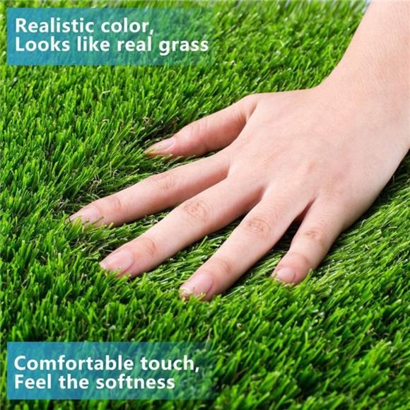 Artificial Grass, Dog Potty Training Rug, Large Dog Grass Mat（51"x 26"） - Picture 3 of 7